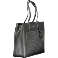 Calvin Klein Schwarz Polyester Frauen Handtasche