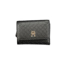 Tommy Hilfiger Schwarzes Polyethylen Portemonnaie für Frauen