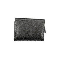 Tommy Hilfiger Schwarzes Polyethylen Portemonnaie für Frauen