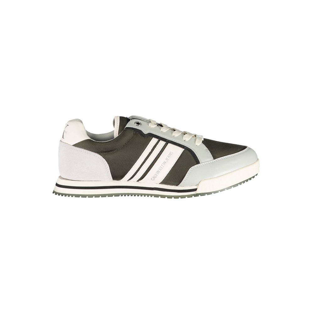Calvin Klein Grüner Sneaker aus Polyester