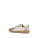 Valentino Garavani Goldene Kalbshaut Bos Taurus Sneakers mit niedrigem Schaft