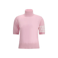 Thom Browne Buntes Polyamid-Rollkragenoberteil