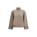 Brunello Cucinelli Beiger Kaschmir-Pullover