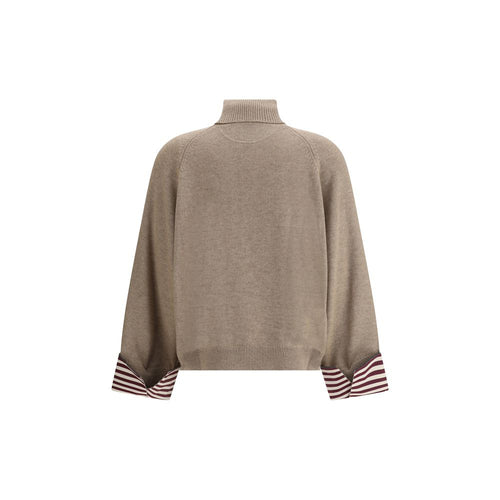 Brunello Cucinelli Beiger Kaschmir-Pullover