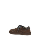 Brunello Cucinelli Brown Low-Top Rubber Sneakers