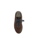 Brunello Cucinelli Brown Low-Top Rubber Sneakers