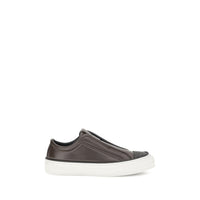Brunello Cucinelli Black Low-Top Rubber Sneakers