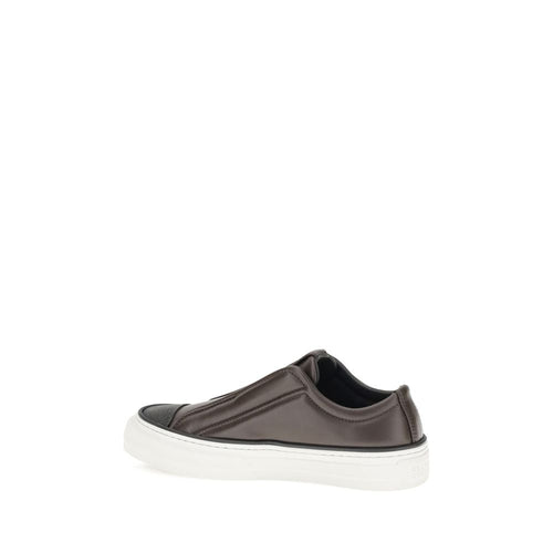 Brunello Cucinelli Black Low-Top Rubber Sneakers