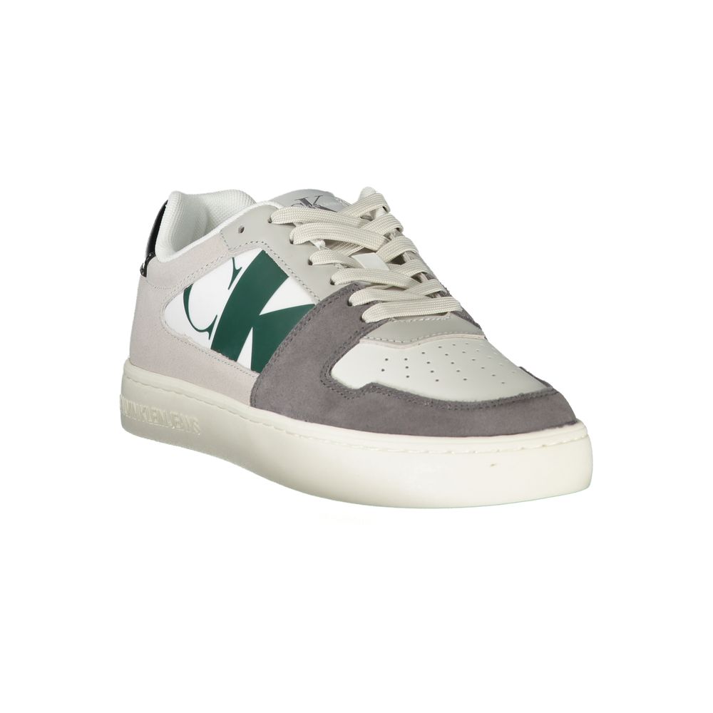 Calvin Klein Weiß Polyester Männer Sneaker