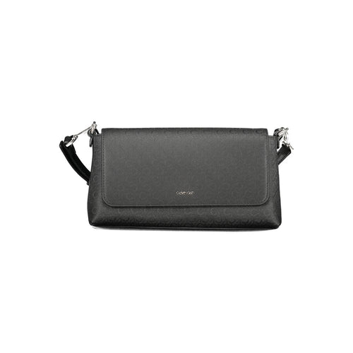 Calvin Klein Schwarze Polyester-Handtasche