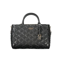 Guess Jeans Schwarz Polyethylen Frauen Handtasche