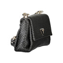 Guess Jeans Schwarz Polyethylen Frauen Handtasche