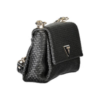 Guess Jeans Schwarz Polyethylen Frauen Handtasche