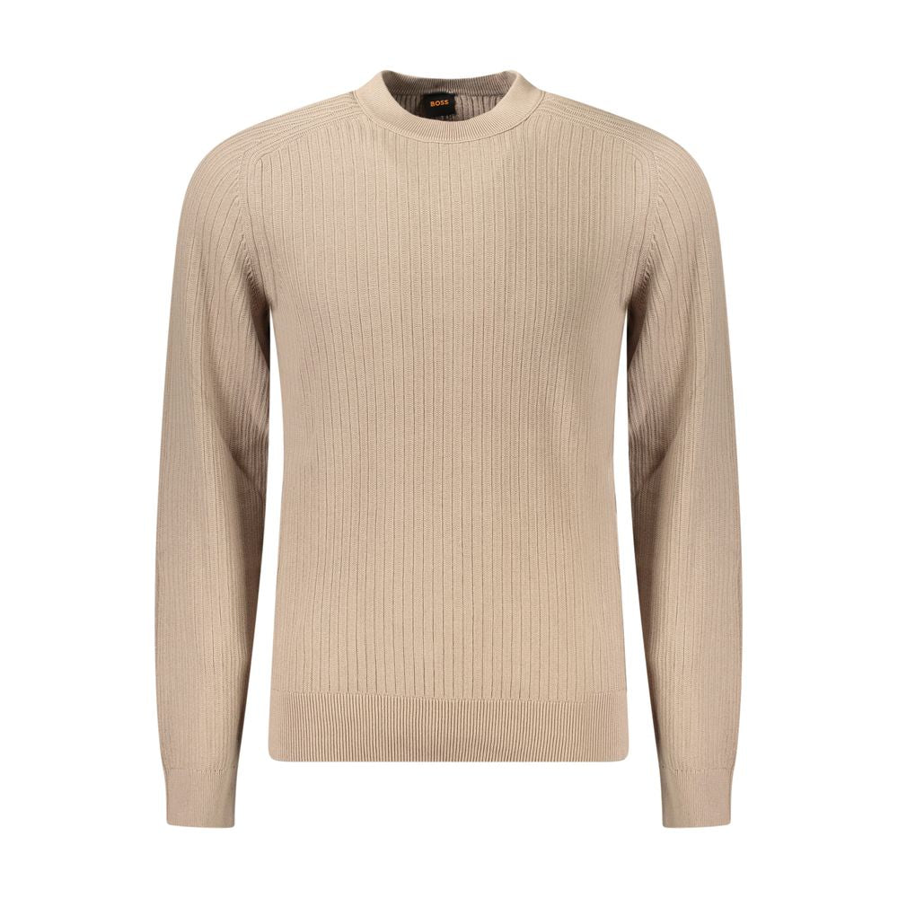 Hugo Boss Beige Baumwolle Männer Pullover