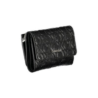 Calvin Klein Elegantes schwarzes Portemonnaie mit zwei Fächern