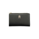 Tommy Hilfiger Schwarzes Polyethylen Portemonnaie für Frauen