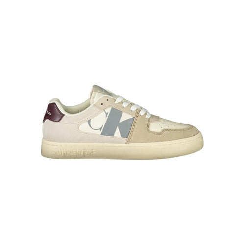 Calvin Klein Beiger Polyester-Sneaker