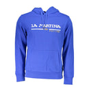 La Martina Blauer Baumwoll-Sweatshirt
