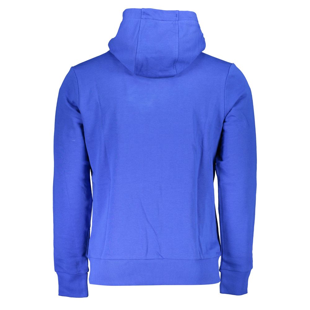 La Martina Blauer Baumwoll-Sweatshirt