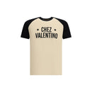 Valentino Baumwoll-T-Shirt in Creme