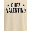 Valentino Baumwoll-T-Shirt in Creme