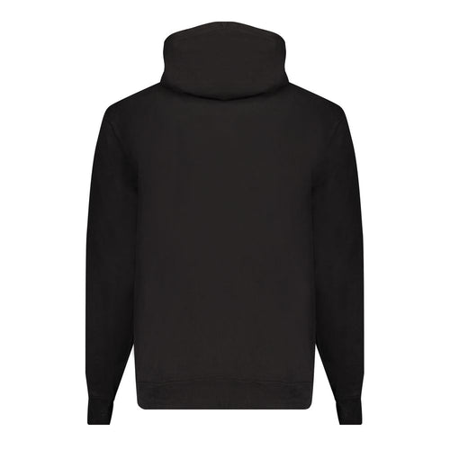 Calvin Klein Black Cotton Hooded Pullover for Men