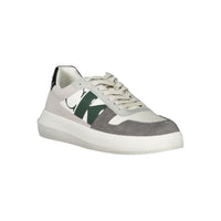 Calvin Klein Weißes Polyethylen Herren Sneaker