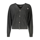 Guess Jeans Schwarze Polyester Damen Strickjacke