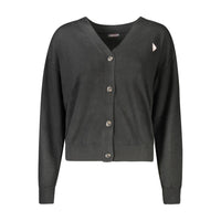 Guess Jeans Schwarze Polyester Damen Strickjacke