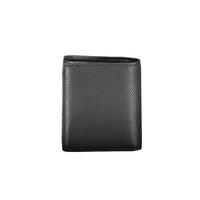 Tommy Hilfiger Schwarzes Leder Herren Portemonnaie