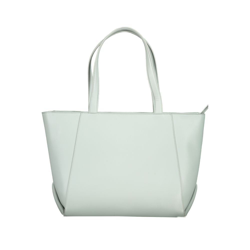Calvin Klein Hellblau Polyethylen Frauen Handtasche