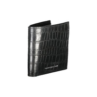 Tommy Hilfiger Schwarzes Leder Portemonnaie