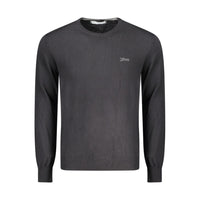 Guess Jeans Schwarzer Baumwollpullover für Männer
