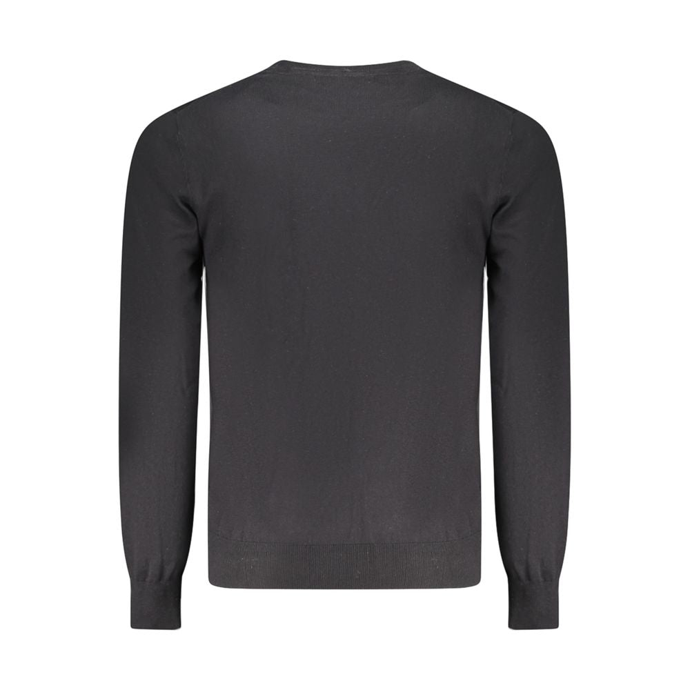 Guess Jeans Schwarzer Baumwollpullover für Männer