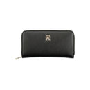 Tommy Hilfiger Schwarzes Polyethylen Portemonnaie für Frauen
