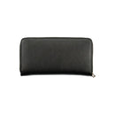 Tommy Hilfiger Schwarzes Polyethylen Portemonnaie für Frauen