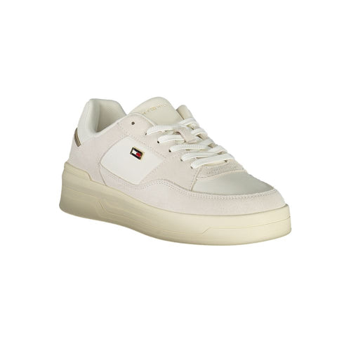 Tommy Hilfiger Weißer Polyester-Sneaker