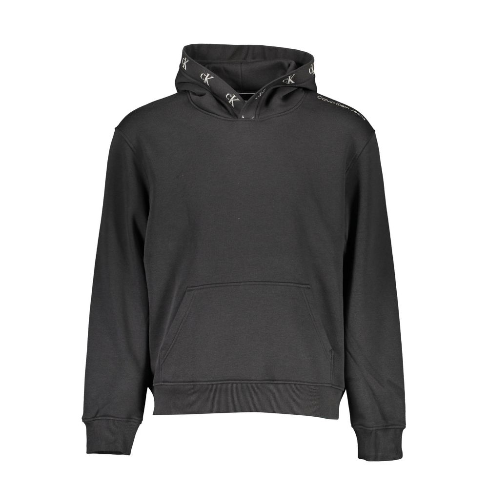 Calvin Klein cotton sweatshirt in black