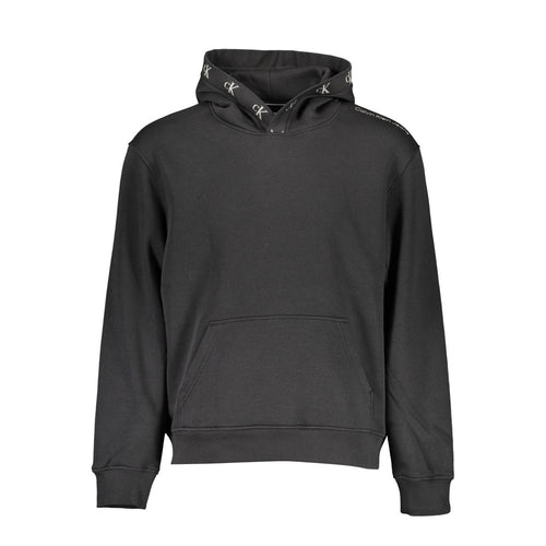 Calvin Klein cotton sweatshirt in black