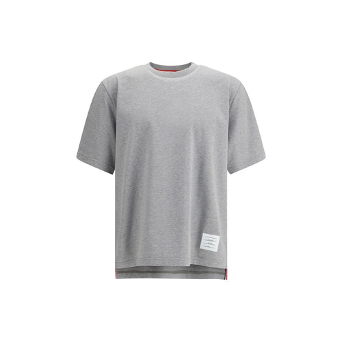 Thom Browne Grey Cotton T-Shirt
