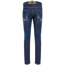 Dsquared² Blaue Baumwolljeans &amp