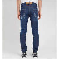 Dsquared² Blaue Baumwolljeans &amp