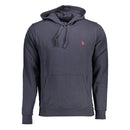 U.S. POLO ASSN. Blauer Baumwollpullover für Männer