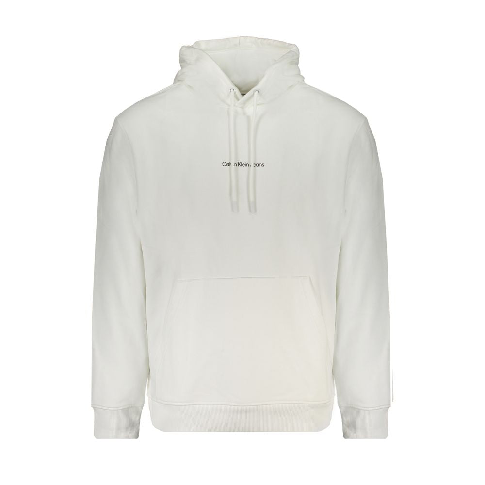 Calvin Klein Weißer Baumwollpullover