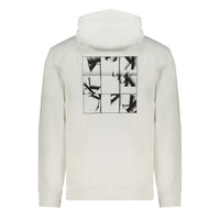 Calvin Klein Weißer Baumwollpullover