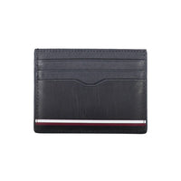 Tommy Hilfiger Blaue Leder Herren Geldbörse