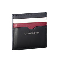 Tommy Hilfiger Blaue Leder Herren Geldbörse