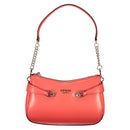 Guess Jeans Rote Polyethylen Frauen Handtasche