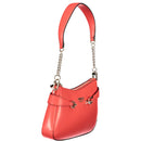 Guess Jeans Rote Polyethylen Frauen Handtasche