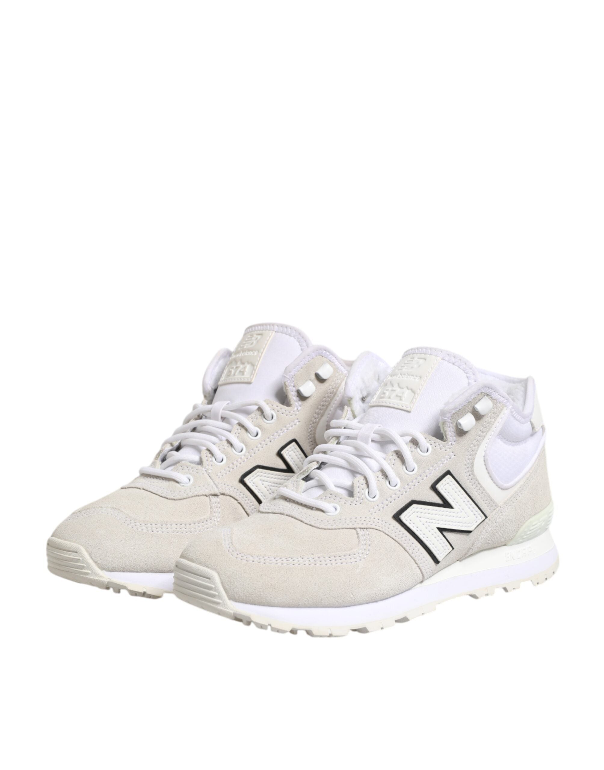 New Balance Off Weiß Wildleder Turnschuhe Schuhe